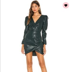Saylor tellulah leather dress